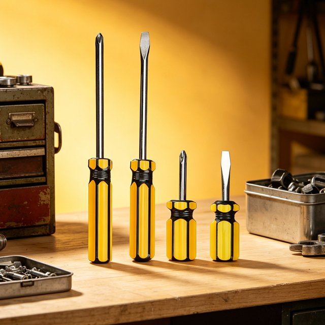 Real screwdriver reference photograph